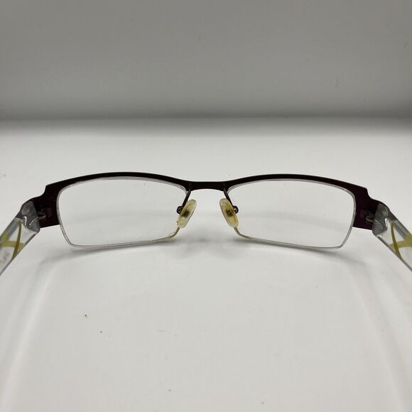 Prodesign Denmark Eyeglasses Pure Titanium *READ* Frames Only Brown 51-17-140 - Picture 6 of 6